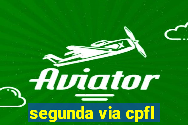 segunda via cpfl